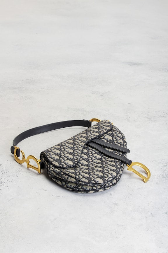 Dior Trotter Oblique Saddle Bag