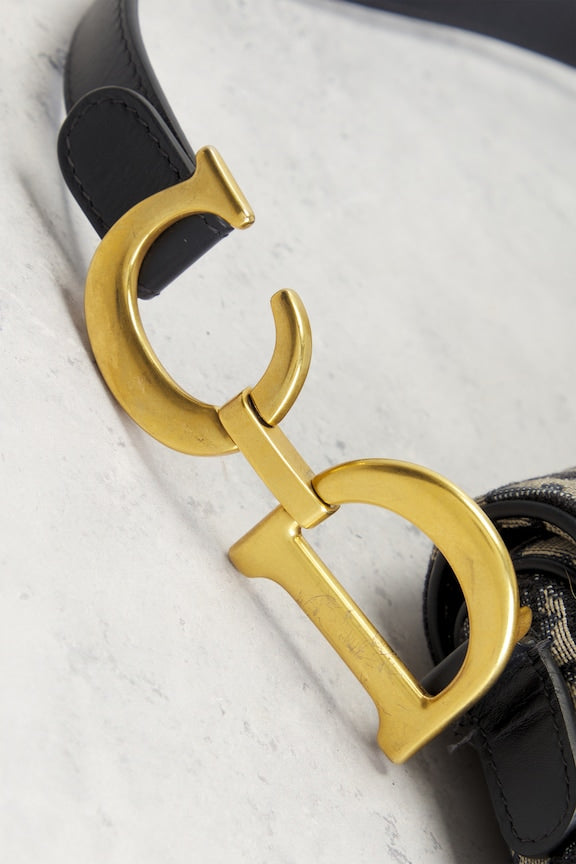 Dior Trotter Oblique Saddle Bag