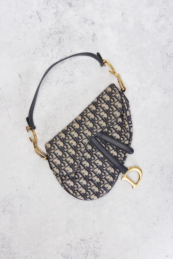 Dior Trotter Oblique Saddle Bag