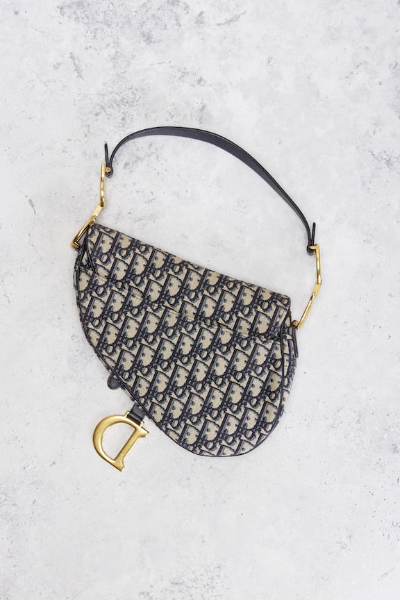 Dior Trotter Oblique Saddle Bag