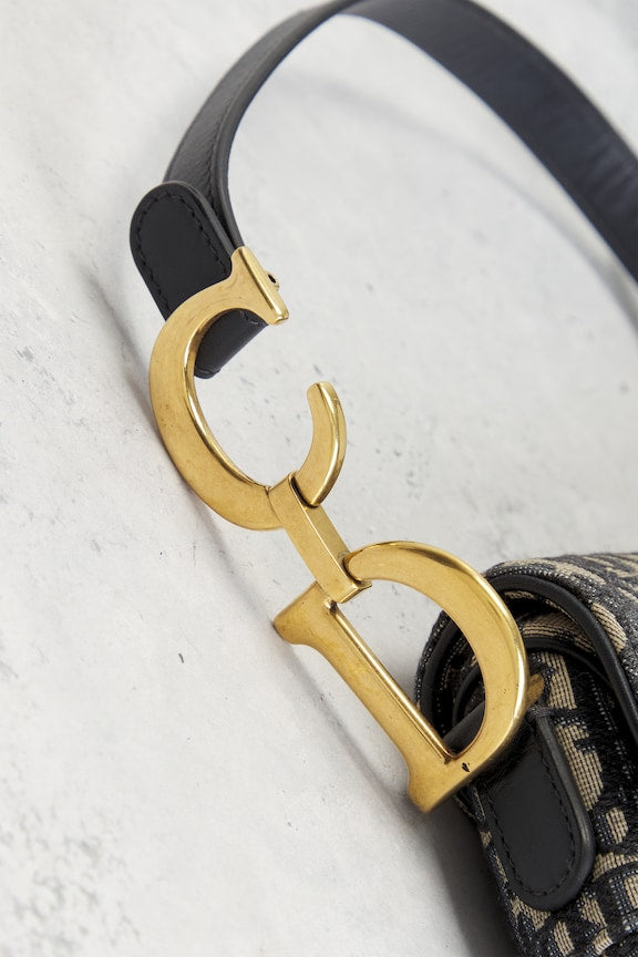 Dior Trotter Oblique Saddle Bag