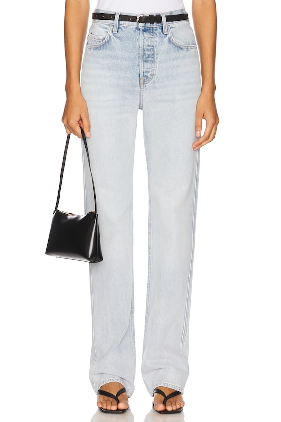 Graham High Rise Straight Jeans