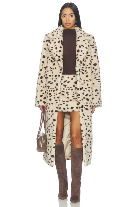 Claudia Faux Fur Coat