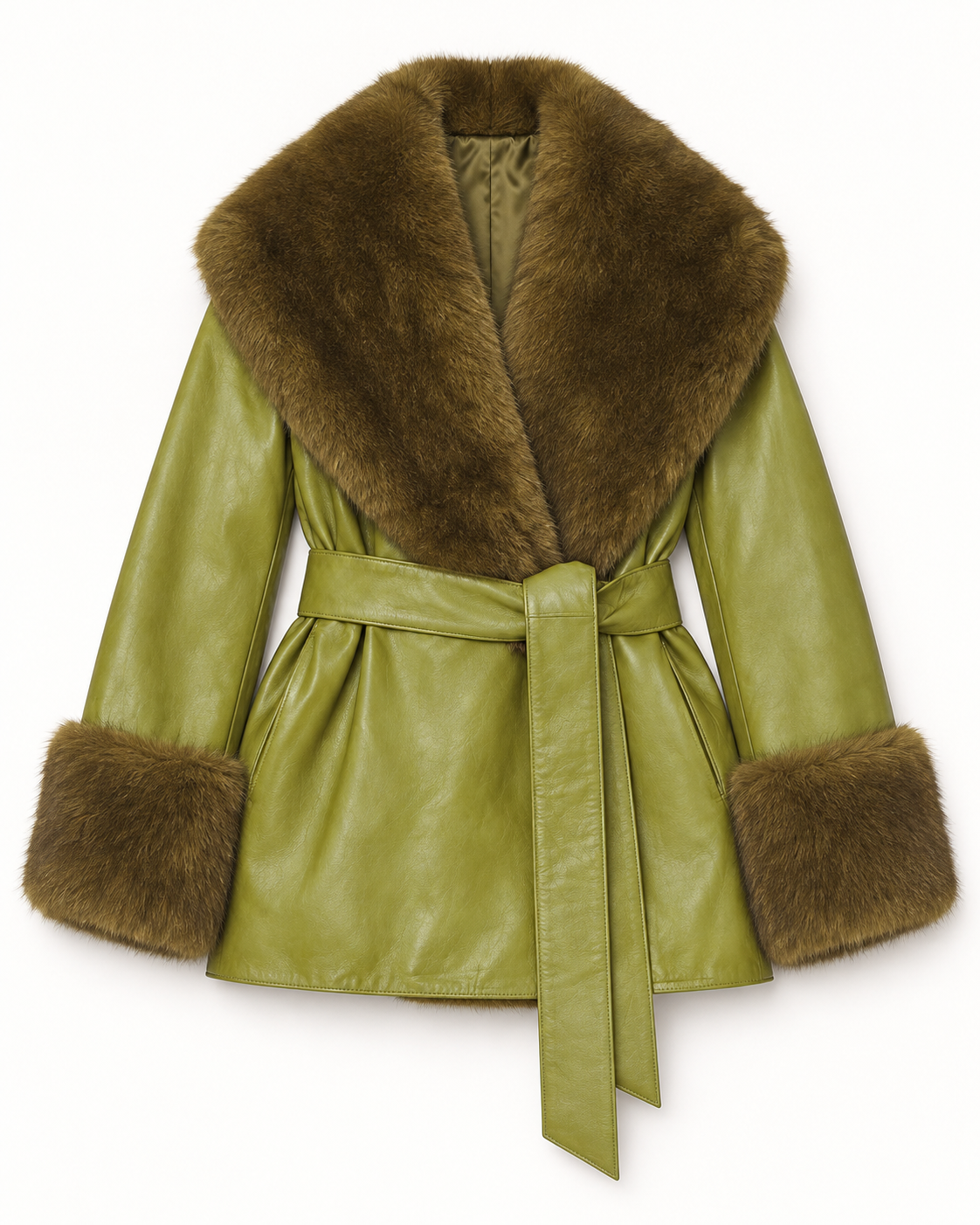 Daly Leather Coat
