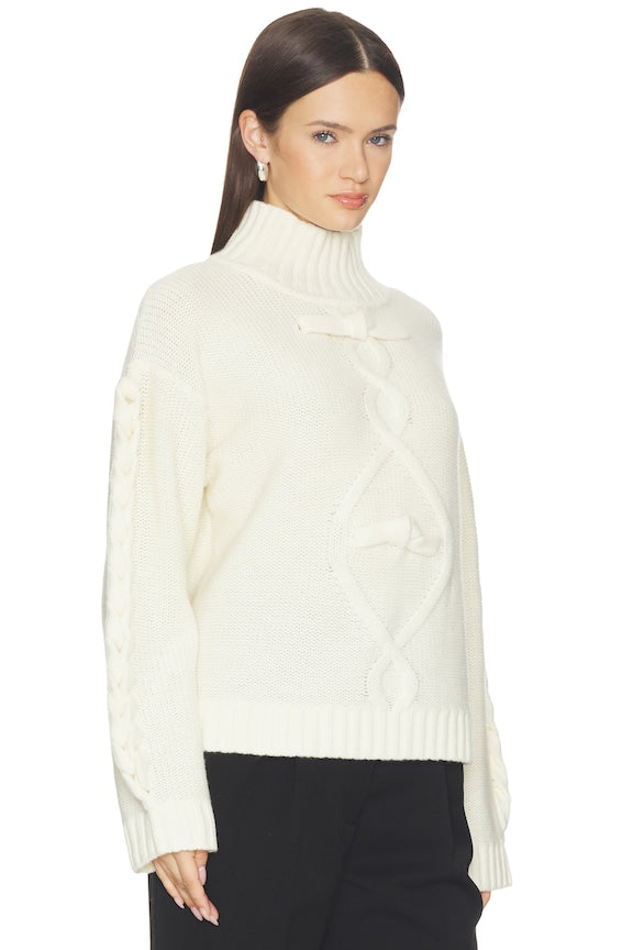 Como Braid Sweater