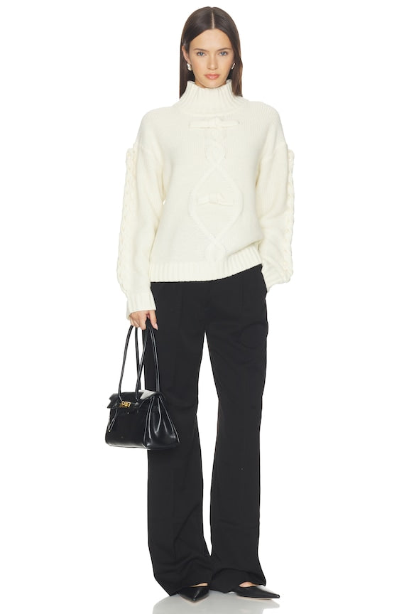Como Braid Sweater