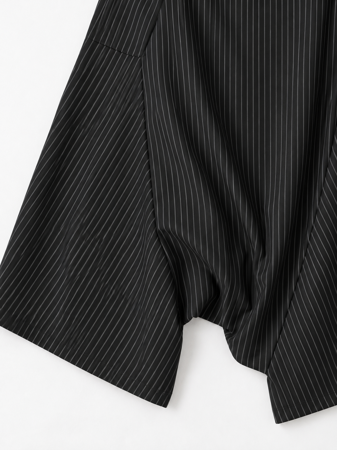 Pinstripe Drop-Crotch Culottes