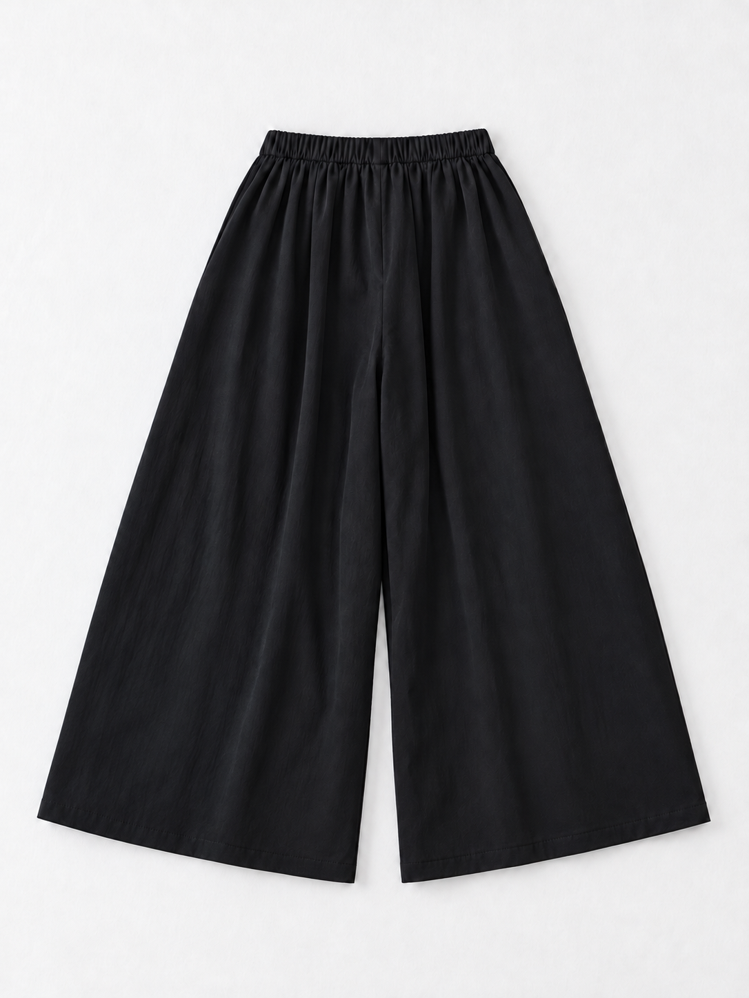 Graphic Wide-Leg Trousers
