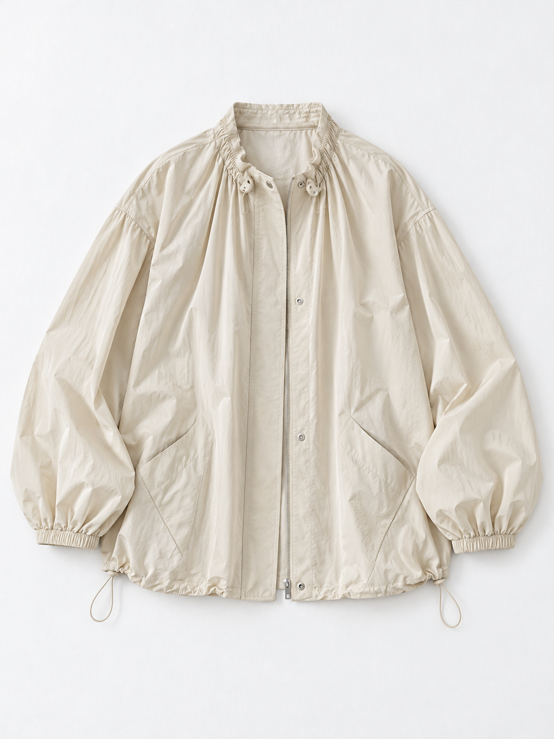 Drawstring Volume Jacket