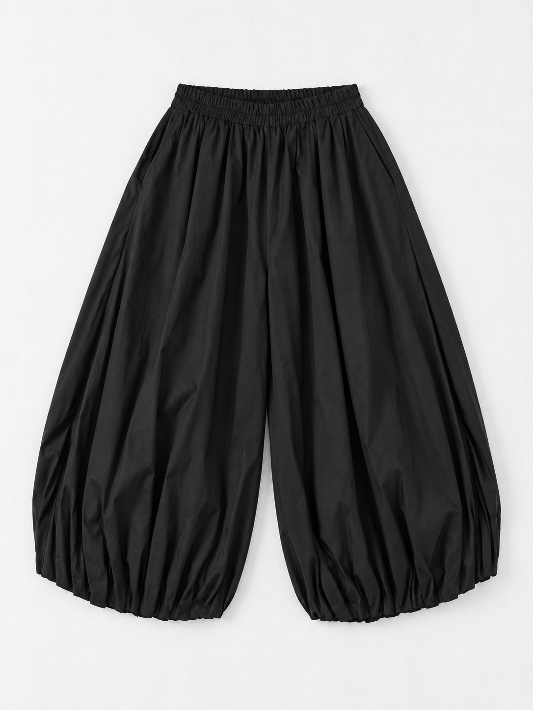 Pleated Balloon Trousers
