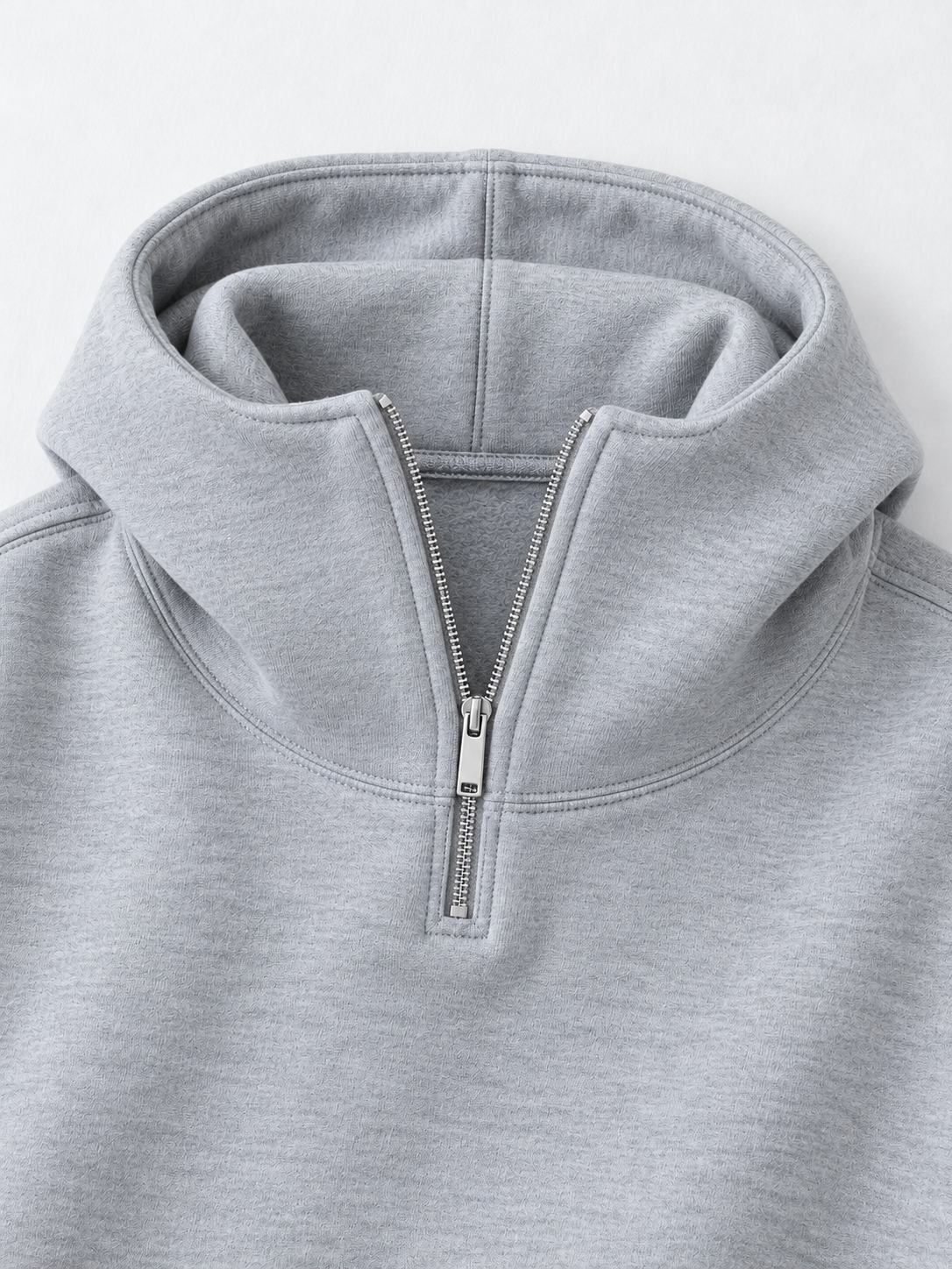 Half-Zip Volume Hoodie
