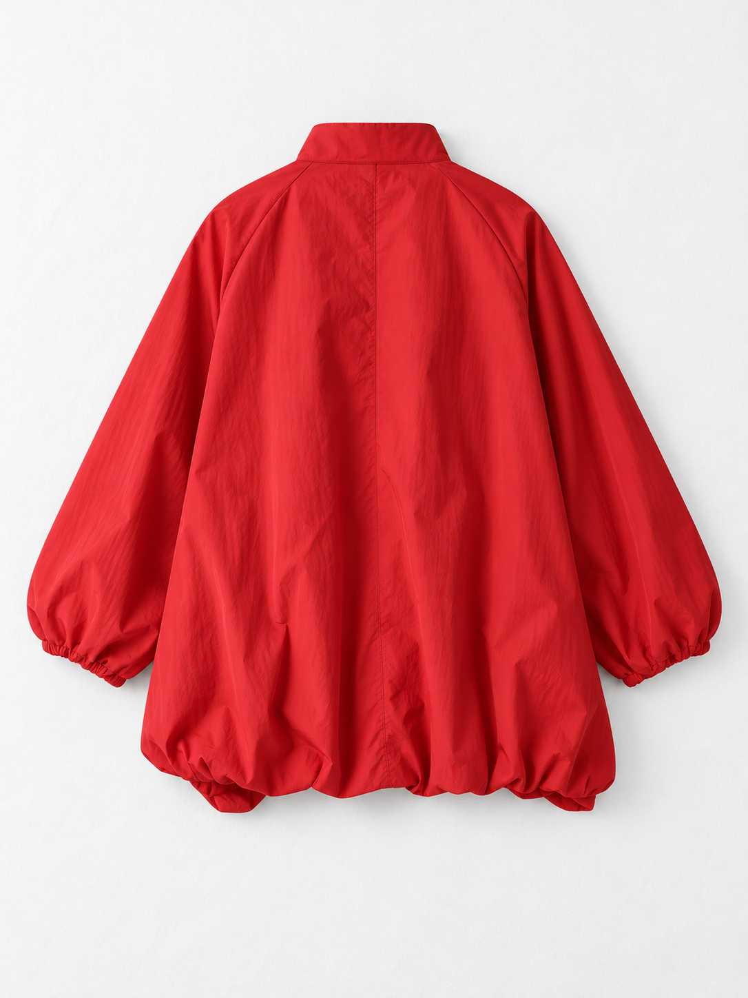 Zip-Front Balloon Jacket
