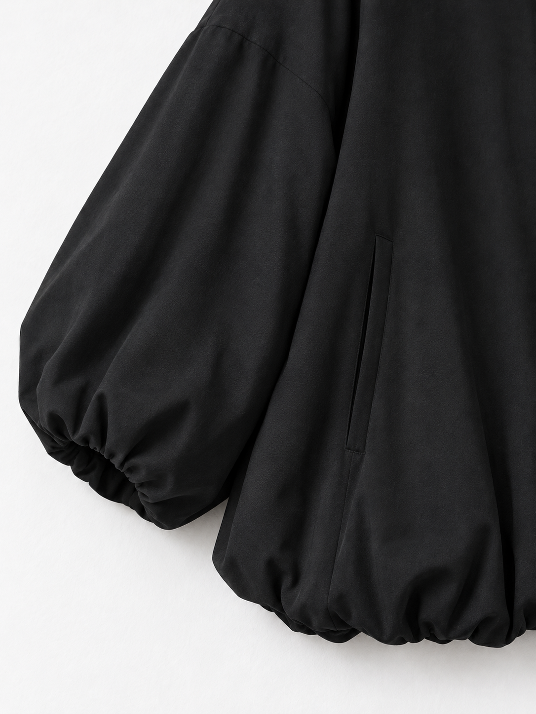 Zip-Front Balloon Jacket