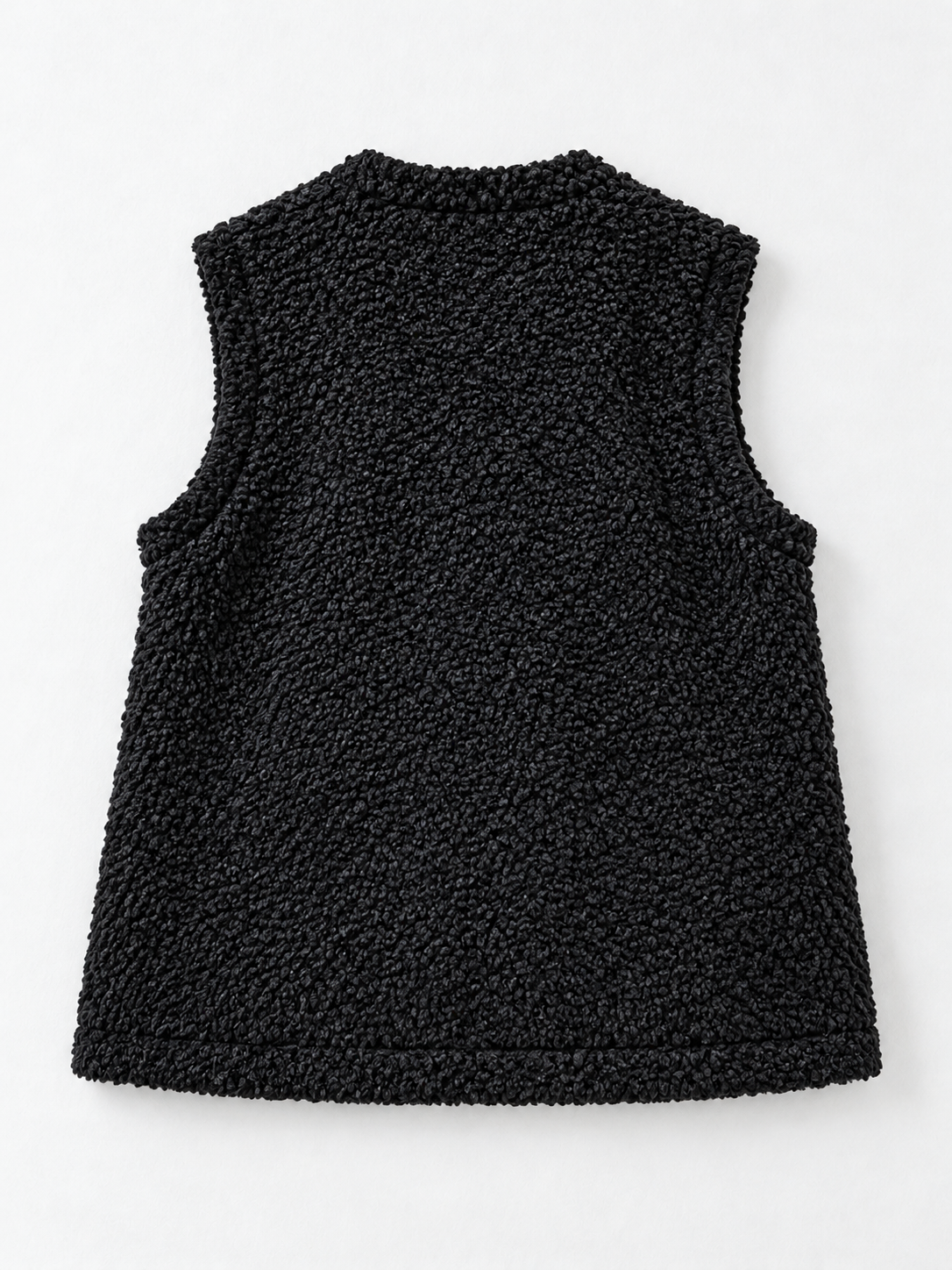 Double-Breasted Textured Vest