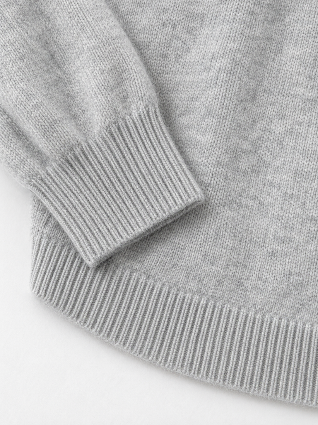Soft V-Neck Knit Sweater