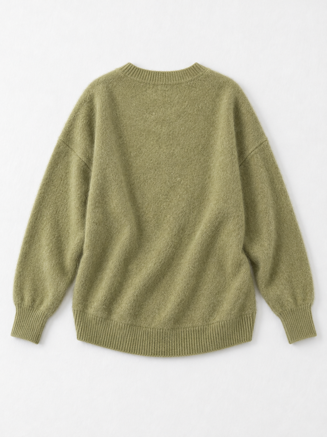 Soft V-Neck Knit Sweater