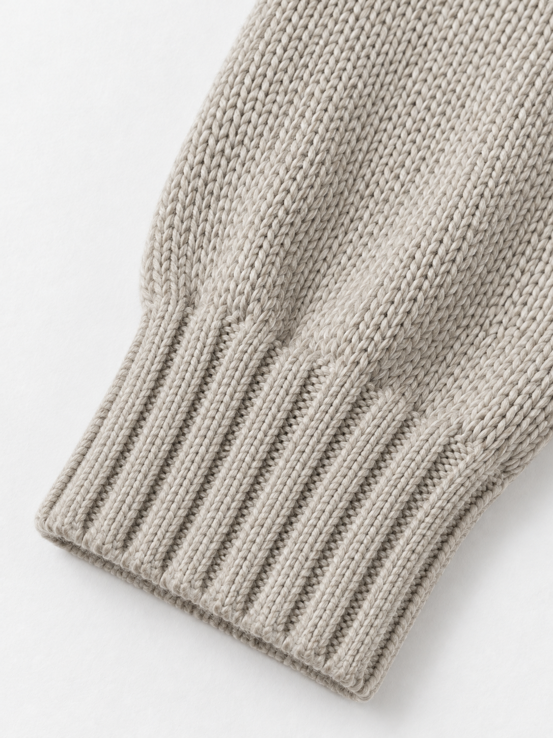 Ribbed Zip-Front Cardigan