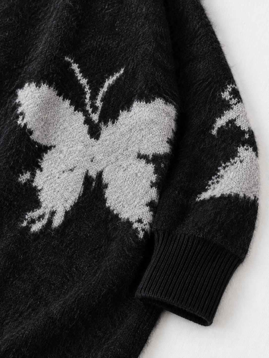 Butterfly Hooded Knit Tunic