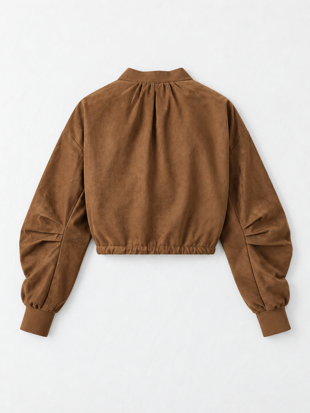 Drawstring Cropped Jacket