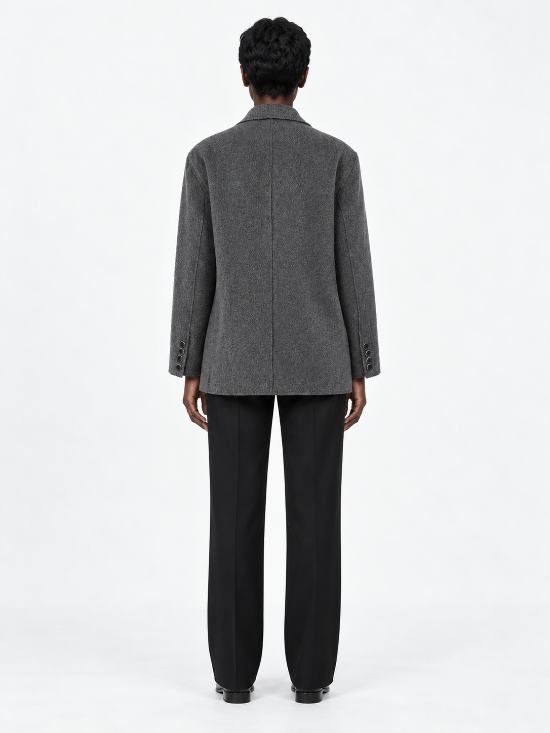 Asymmetric Wrap Coat
