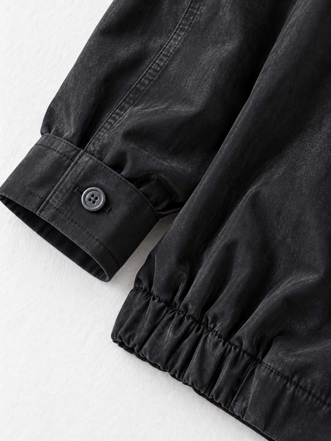 Asymmetric Stand-Collar Jacket