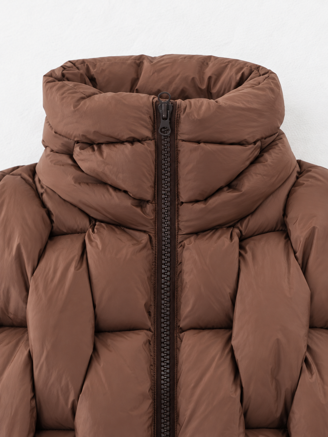 Sculpted-Quilt Padded Jacket