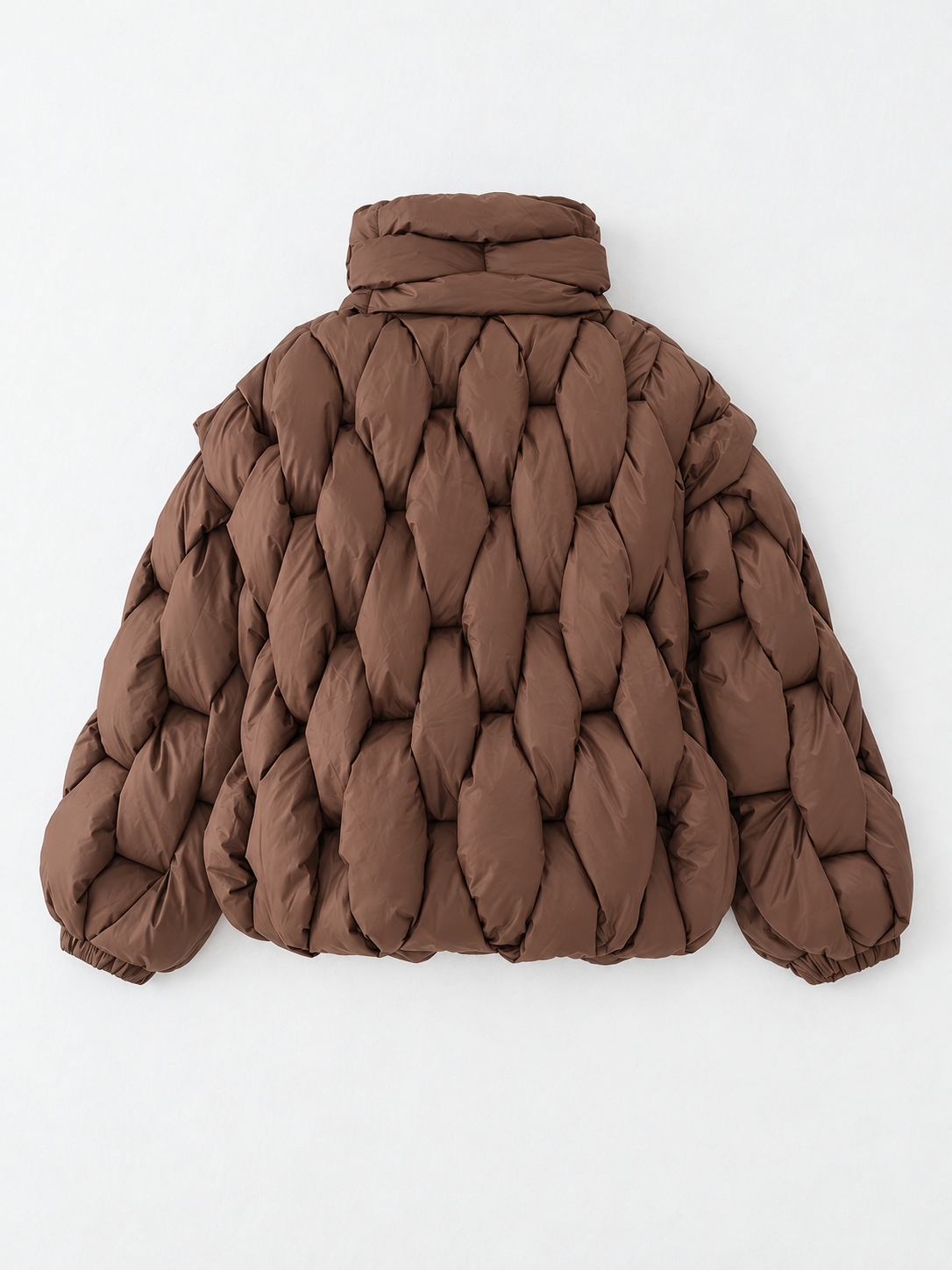 Sculpted-Quilt Padded Jacket