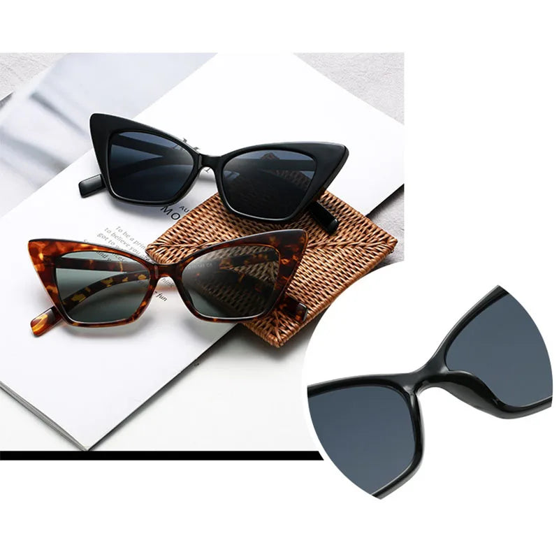 Winged Cat Eye Sunglasses