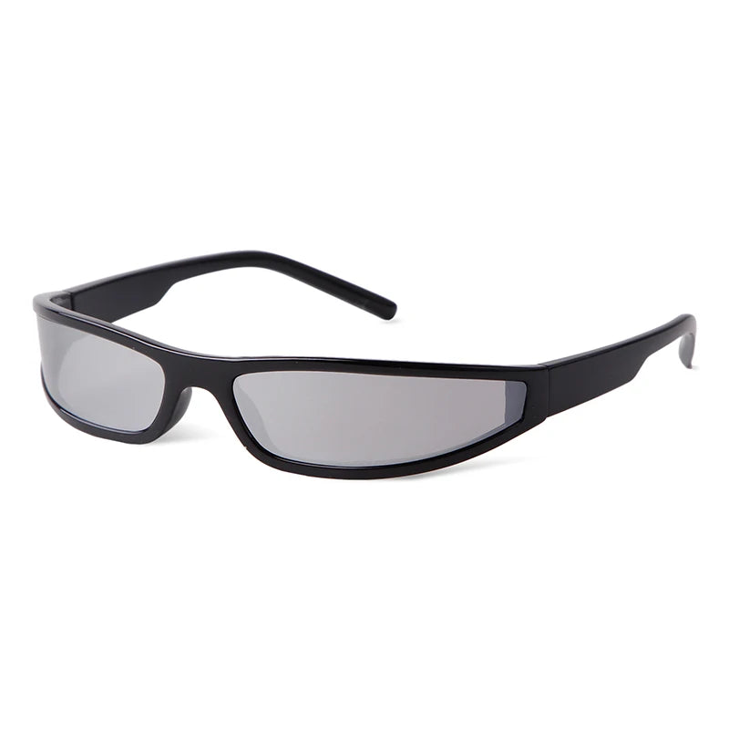 Rectangle Frame Narrow Sunglasses