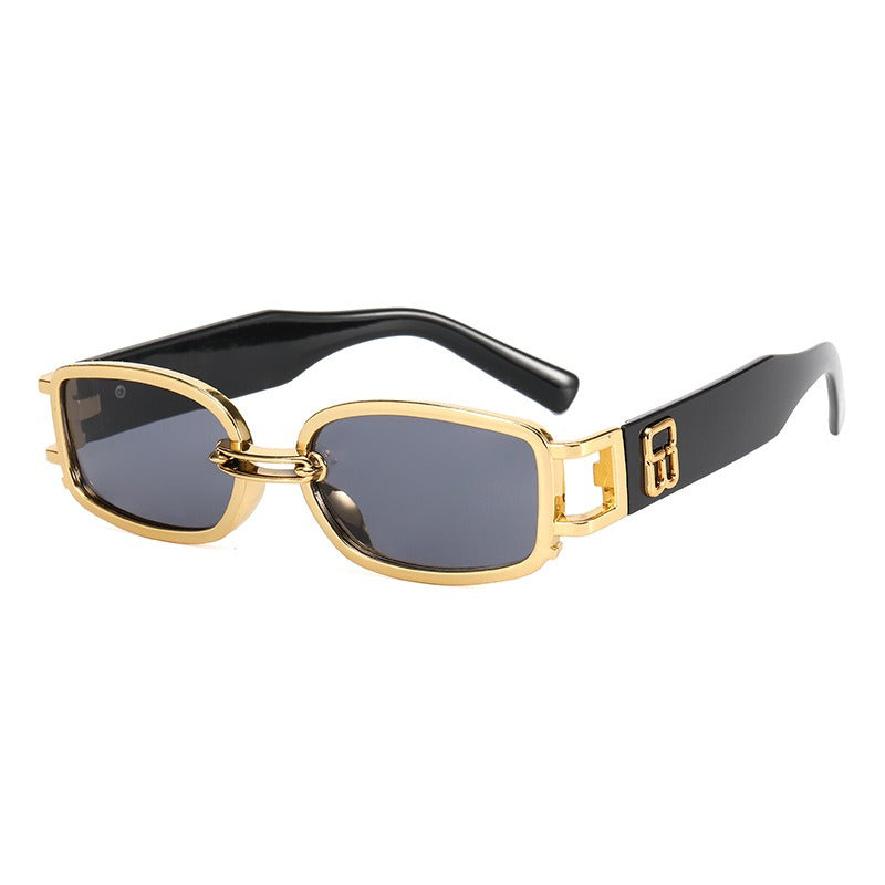 Pre Order:  Vintage Rectangle Tinted Lens Sunglasses