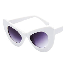 Butterfly Large Frame Cat Eye Sunglasses