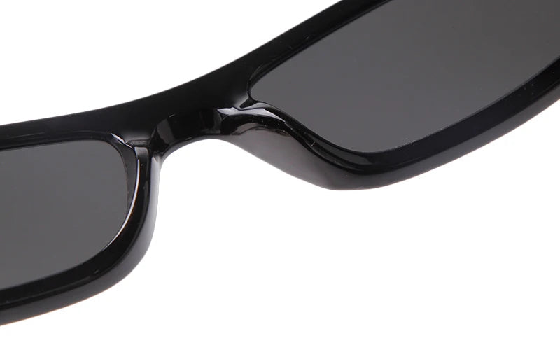 Rectangle Frame Narrow Sunglasses