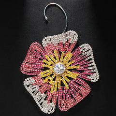 1-Piece Oversized Rhinestones Dangle Earrings - Kelly Obi New York