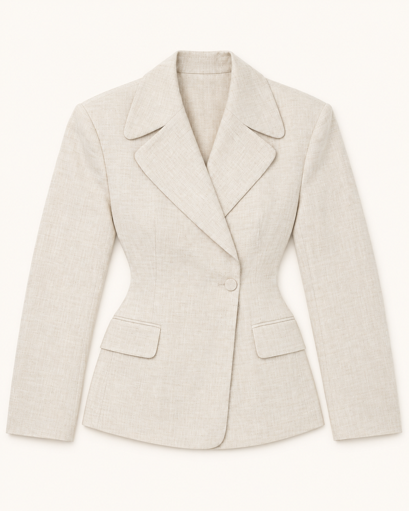 Malena Linen Blazer