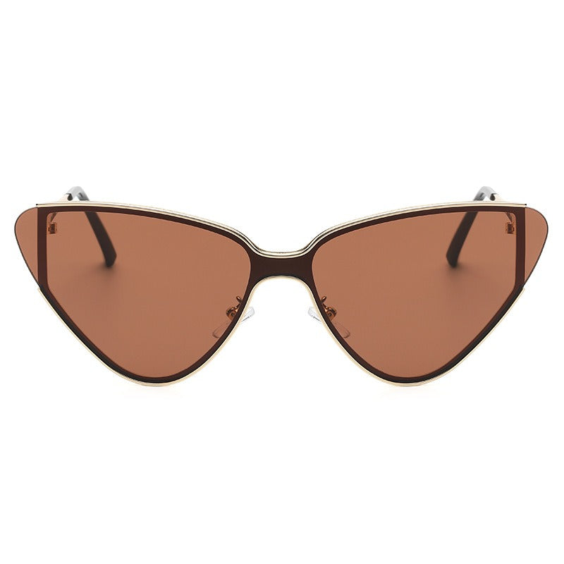 Round Edges Angular UV400 Sunglasses