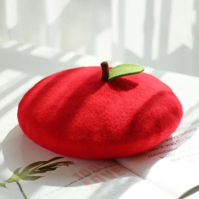 Fruit Breathable Handmade Beret