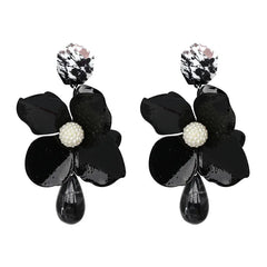 Bohemian Flowers Dangle Drop Earrings