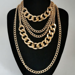 Pre Order:  Multilayer Gold and Silver Plated Boho Necklaces