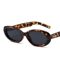 Retro Oval UV400 Sunglasses