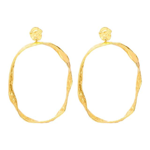 Assorted Design Gold Plated Earrings