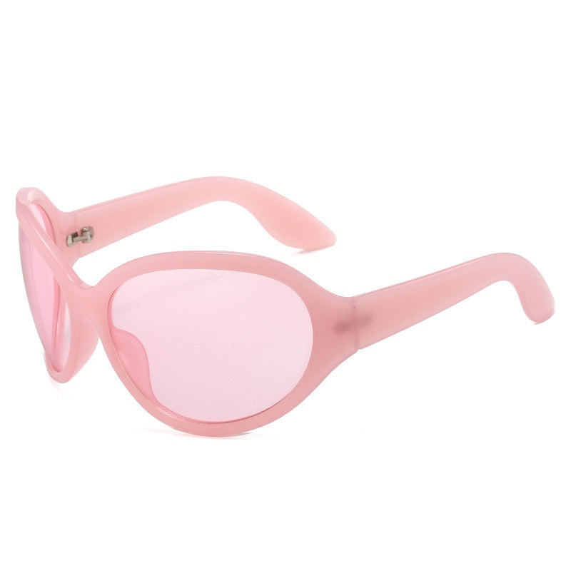 Wide Large Frame Sunglasses