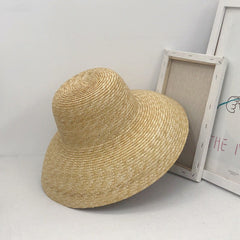 Retro Big Brimmed Straw Hat