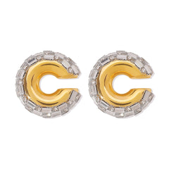 Pre Order:  Geometric C-shaped Metallic Ear Clip