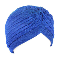 Shimmery Knot Twist Turban