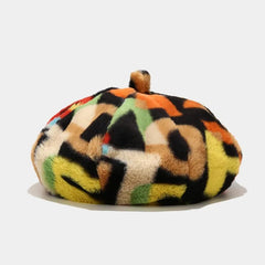 Graffiti Rainbow Beret