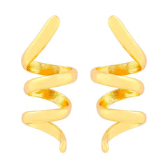 Assorted Design Gold Plated Earrings