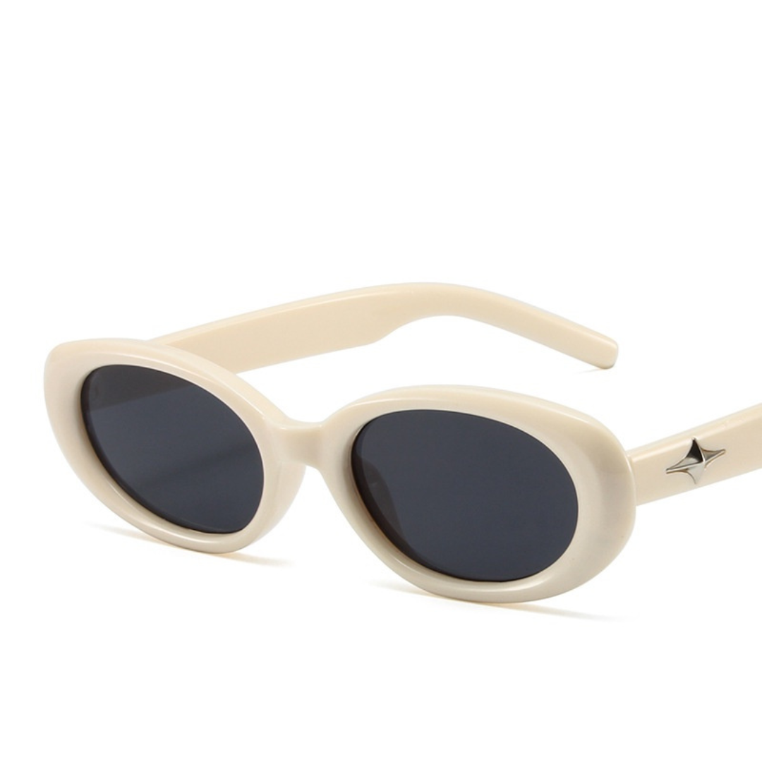 Retro Oval UV400 Sunglasses