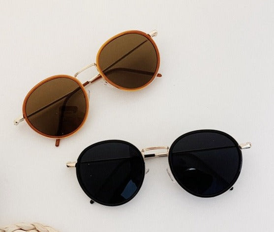 Round Frame Retro Sunglasses