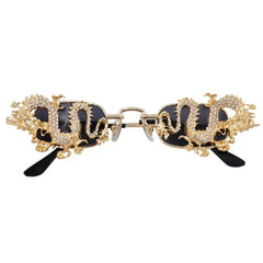 Rhinestone Snake UV400 Sunglasses