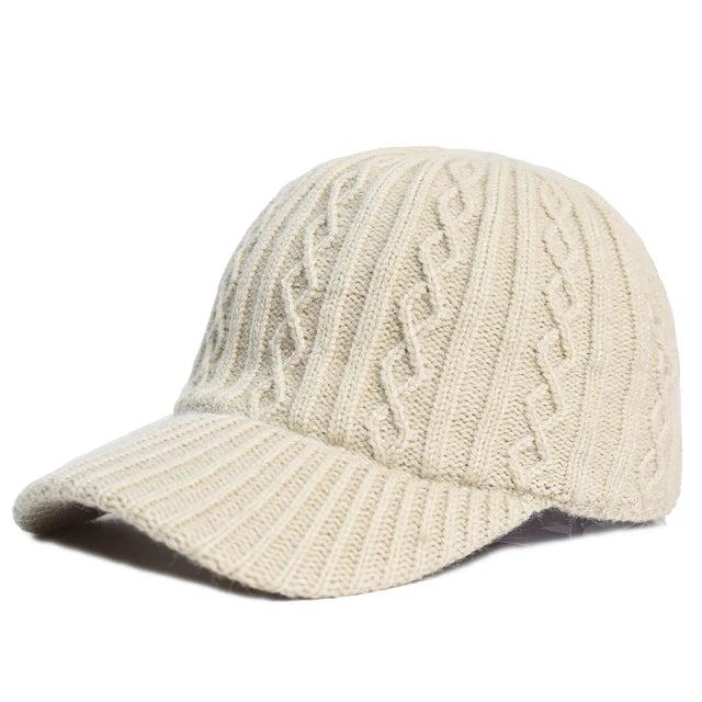 Cotton Knitted Baseball Cap